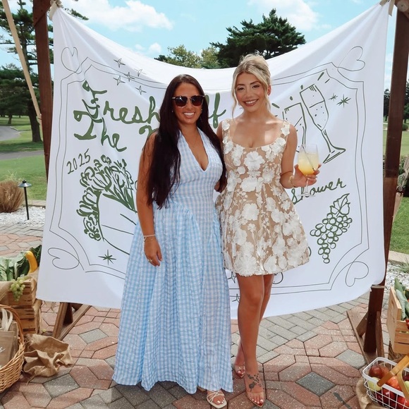 Bronx and Banco White Floral Lace Mini Dress - Picture 7 of 7